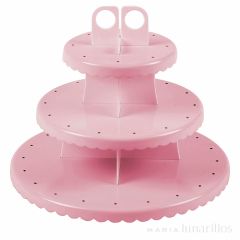 Stand 3 niveles cupcakes y cake pops - Ibili