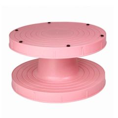 Stand giratorio antideslizante rosa 22,7 cm - FMM