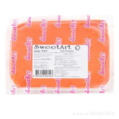 Fondant naranja 1 kg - Sin gluten - SweetArt