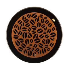 Tapete texturizador Café 18 cm - Silikomart Professional