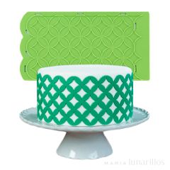Molde silicona para fondant Wedding Ring - Marvelous