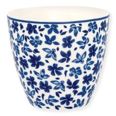 Tazón de cerámica para leche Dahla White 350 ml - GreenGate