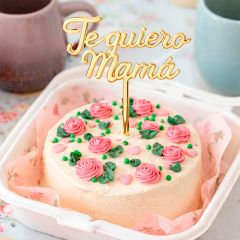 Topper Personalizado Bento cakes Mini tartas - Nombre o Texto 7 cm