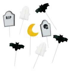 Toppers para cupcakes Halloween (8) - Wilton
