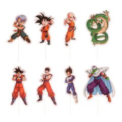 Toppers para cupcakes personajes Dragon Ball (16) - Dekora
