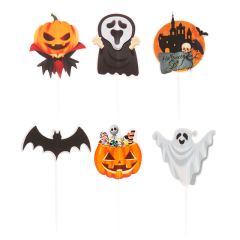 Toppers para cupcakes Halloween (30) - Dekora