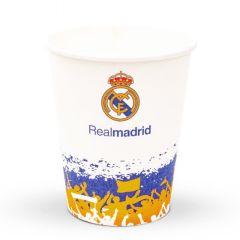 Vasos de papel Real Madrid (8) - Eurofiestas
