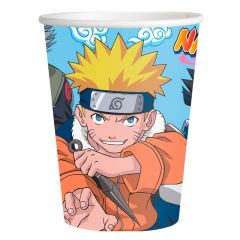 Vasos reutilizables Naruto 250 ml (8) - Fiestora