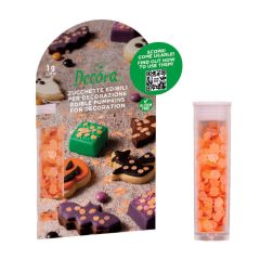 Calabazas Halloween comestibles 1 g - Sin gluten - Decora